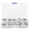 100Pcs Fishing Rod Guide Ring Set Ceramic Guide 3