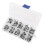 100Pcs Fishing Rod Guide Ring Set Ceramic Guide 5