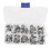 100Pcs Fishing Rod Guide Ring Set Ceramic Guide 4