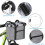 Bike Folding Basket Foldable Small Pet Cat Dog 3