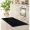 (60x110) Ovalack Non Slip Door Gel Mat - Black 3