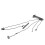 Fitness Wall Mount Stand Pulley Cable Attachment 9