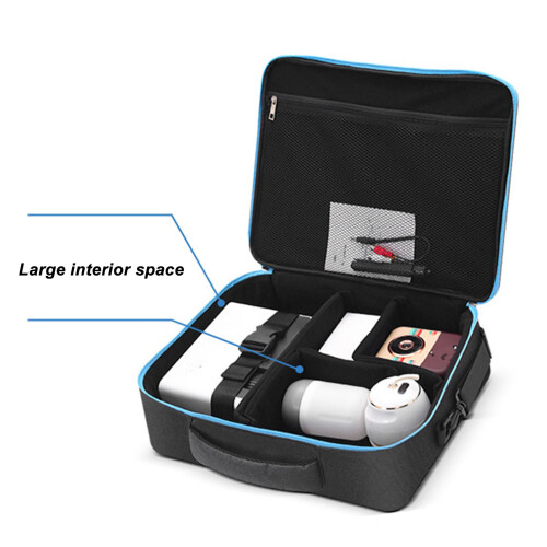 Universal Projector Storage Bag: Shockproof with Metal Zippers 2