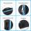 Universal Projector Storage Bag: Shockproof with Metal Zippers 5