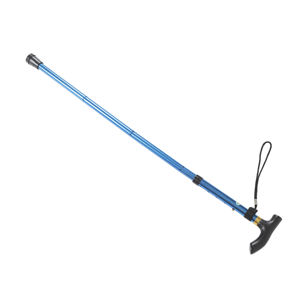Lightweight Aluminum Alloy Adjustable Collapsible Walking Stick for Seniors All Terrain