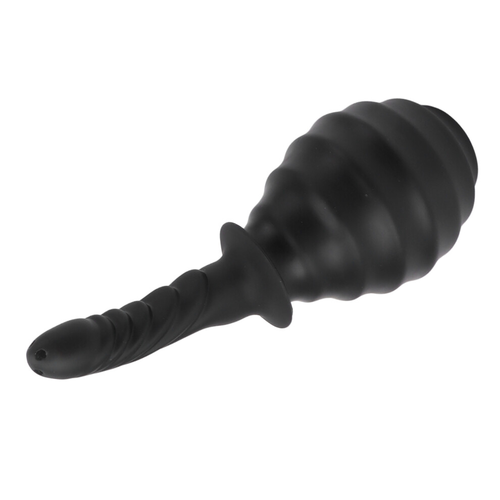 Silicone Anal Douche for Women & Men 300ml, Enema Bulb, Size 122x93mm