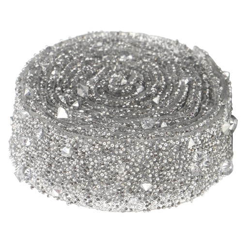 1 Yard Delicate Shiny Crystal Sequins Beaded