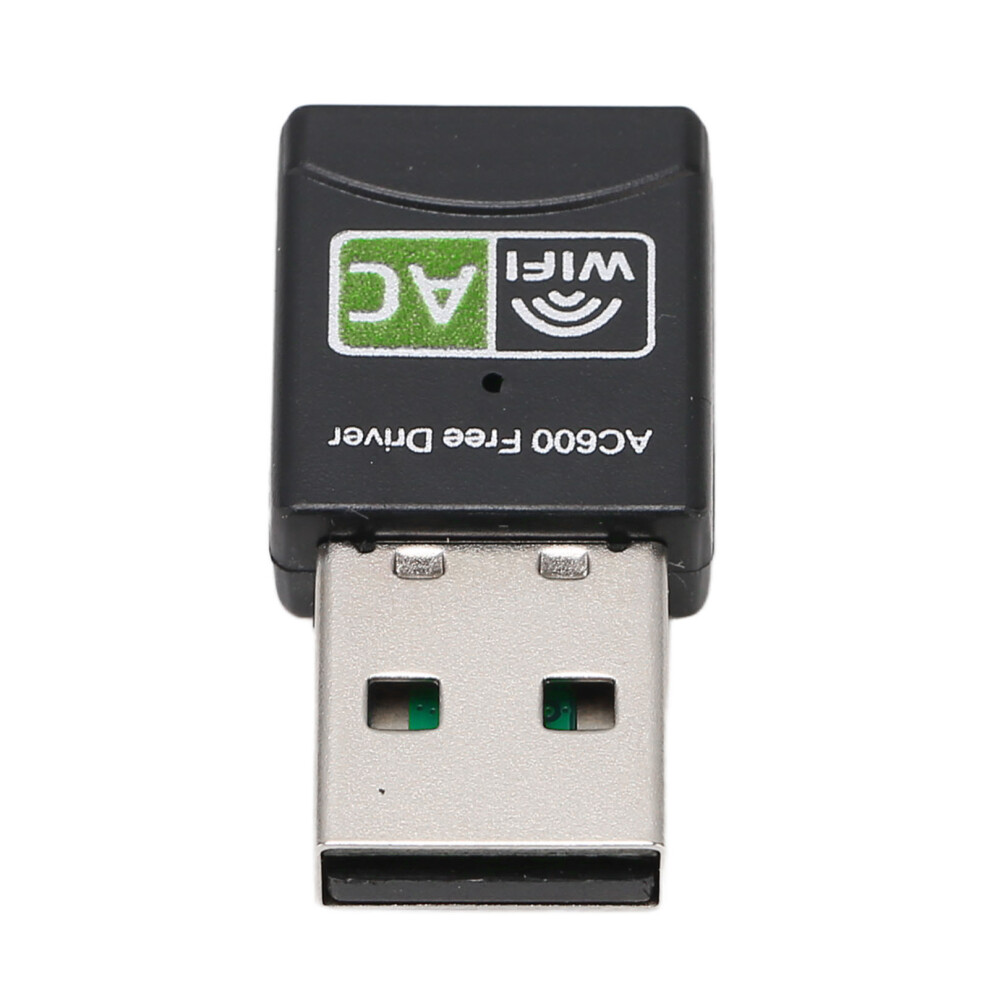 600Mbps Dual Band 2.4G/5.8G Usb Wifi For Laptop/Desktop Pc 8731332196421