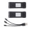 2Pcs 3.7V 1800mAh Lithium Batteries with Charging Line for Large Drone 15