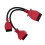 OBD I Adapter, 12+16 Pin, Easy Use, Long-lasting Diagnostic Tool 7