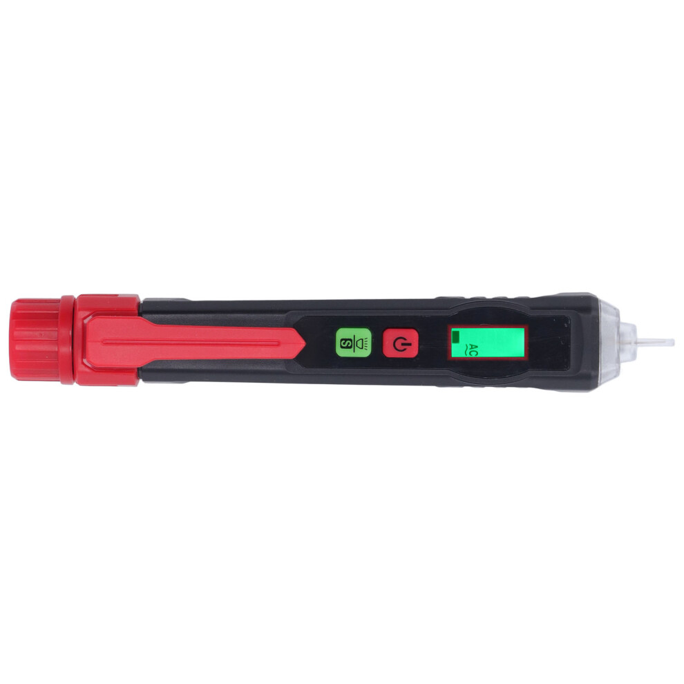 An101 Noncontact Voltage Tester Pen, Ac 12-1000V, Led & Sound Alarm 8391332198452