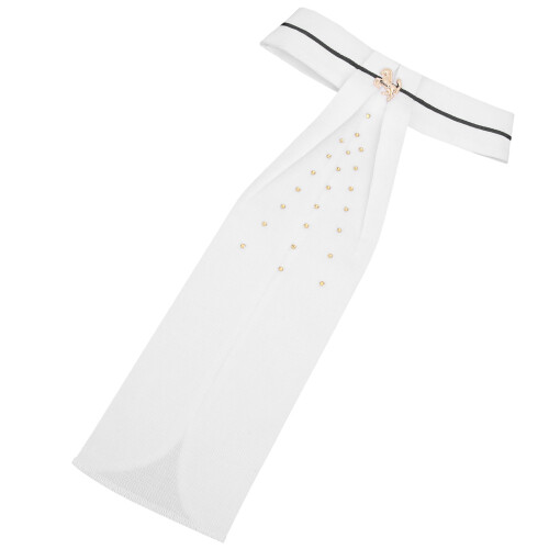 Adult Riding Combed Cotton Stock Tie Durable 2