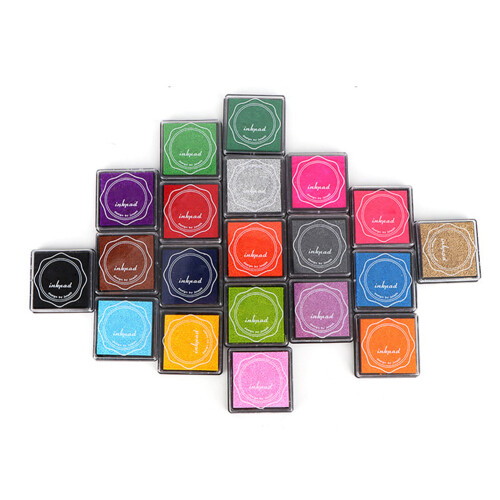 20 Colors DIY Cute Colorful Ink Pad Stamp Inkpad 2