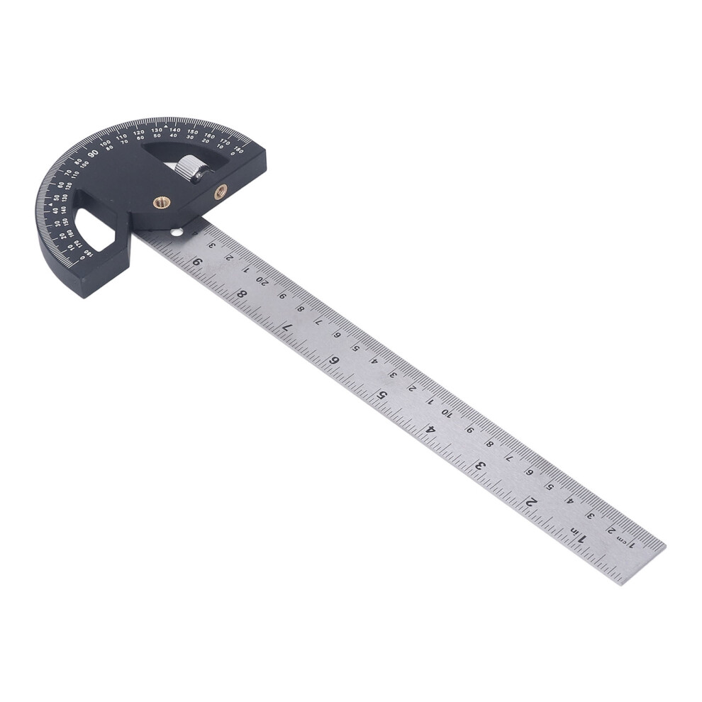 Carpentry Angle Ruler 12-Inch Protractor For Woodworking And Scribing 4631332205182
