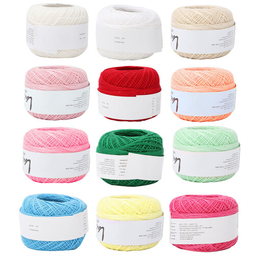 Lace Line Cotton Hand Crocheted Summer Silk Light