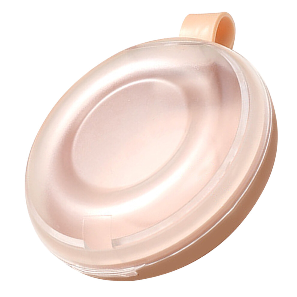 Pink ABS Dentures Retainer Storage Box 2.7x8cm Dustproof Container