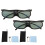 Rechargeable 3D Glasses for DLP Projectors, 144Hz, Black 2