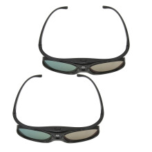 Rechargeable 3D Glasses for DLP Projectors, 144Hz, Black
