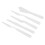 6pcs White Plastic Painting Palette Knives Paint 9