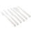 6pcs White Plastic Painting Palette Knives Paint 1