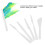 6pcs White Plastic Painting Palette Knives Paint 8