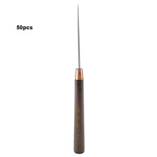 1 Box 50pcs 16.5cm Wooden Handle Cloth Awl Tool