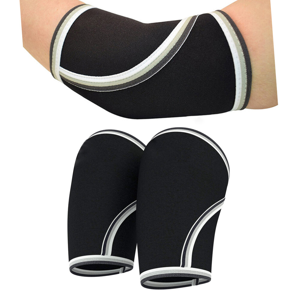 1 Pair 5mm Protective Elbow Sleeves Elbow Support