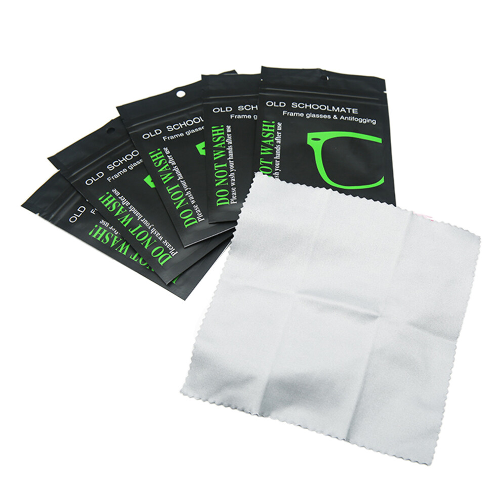 5 pcs Anti Fog Wipes for Glasses Reusable Suede