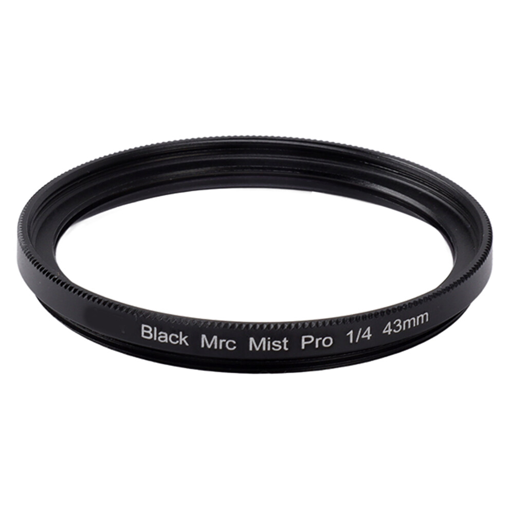 Soft Filter 1/4 Portrait Hazy Waterproof 43Mm For Video & Scenery Black 9361332229806