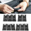11pcs 43/65/80cm Multi size Circular Knitting 12