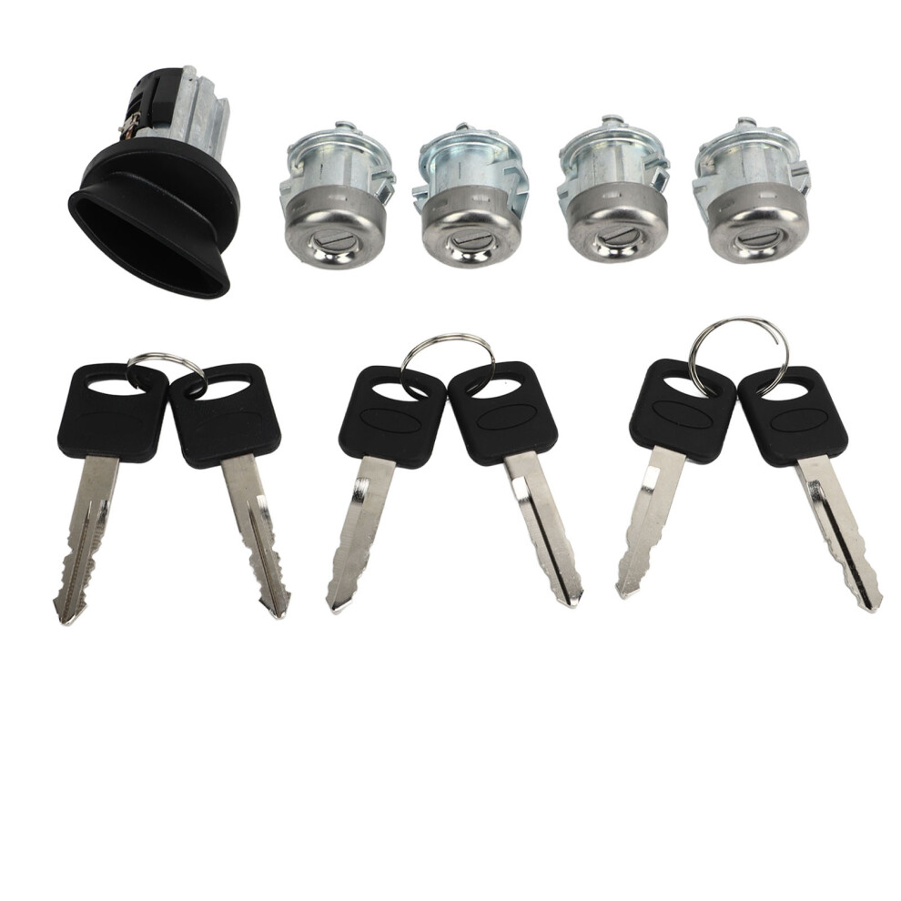 Car Door Lock Cylinder Key Set For Ford Excursion 2000-2005 Replacement 9471332232581
