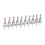 10PCS Countersink Drill Bits with Adjustable Stop for Wood Plastic Soft Metals 10
