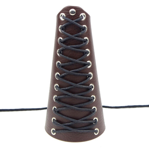 1 Pair Leather Arm Guards Unisex Gauntlet Wrist 2