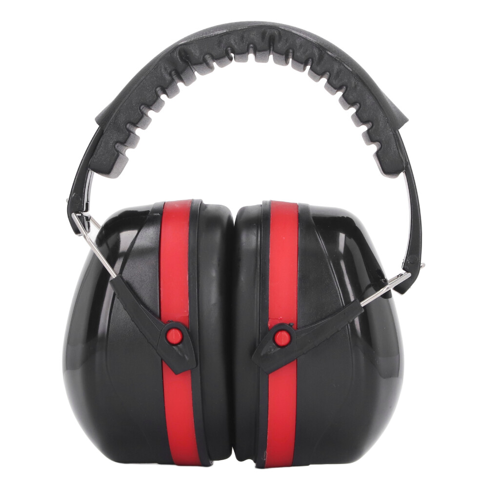 Baby Noise Cancelling Headphones 360 Rotatable Adjustable Ear Protectors Red Black