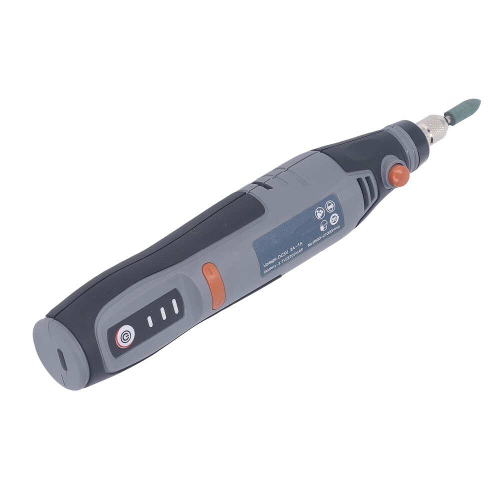 Rechargeable Handheld Grinder 3 Speeds 35W With Battery, 3.2Mm Collet 7901332237603