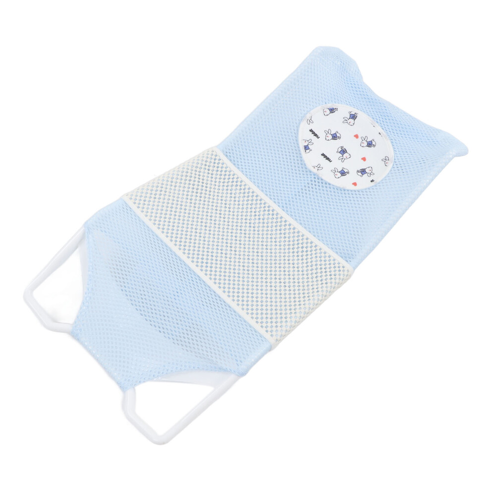 Skyblue Baby Mesh Bath Cushion Supports Sitting and Lying Positions