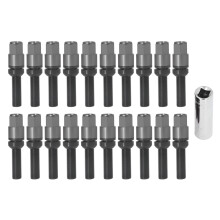 M14x1.5 Lug Bolts Cone Seat 45mm Shank 17mm Hex