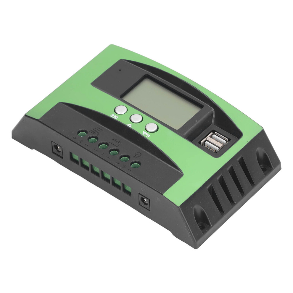 12V/24V 50A Solar Charge Controller With Lcd Display & Usb Output 3291332247448