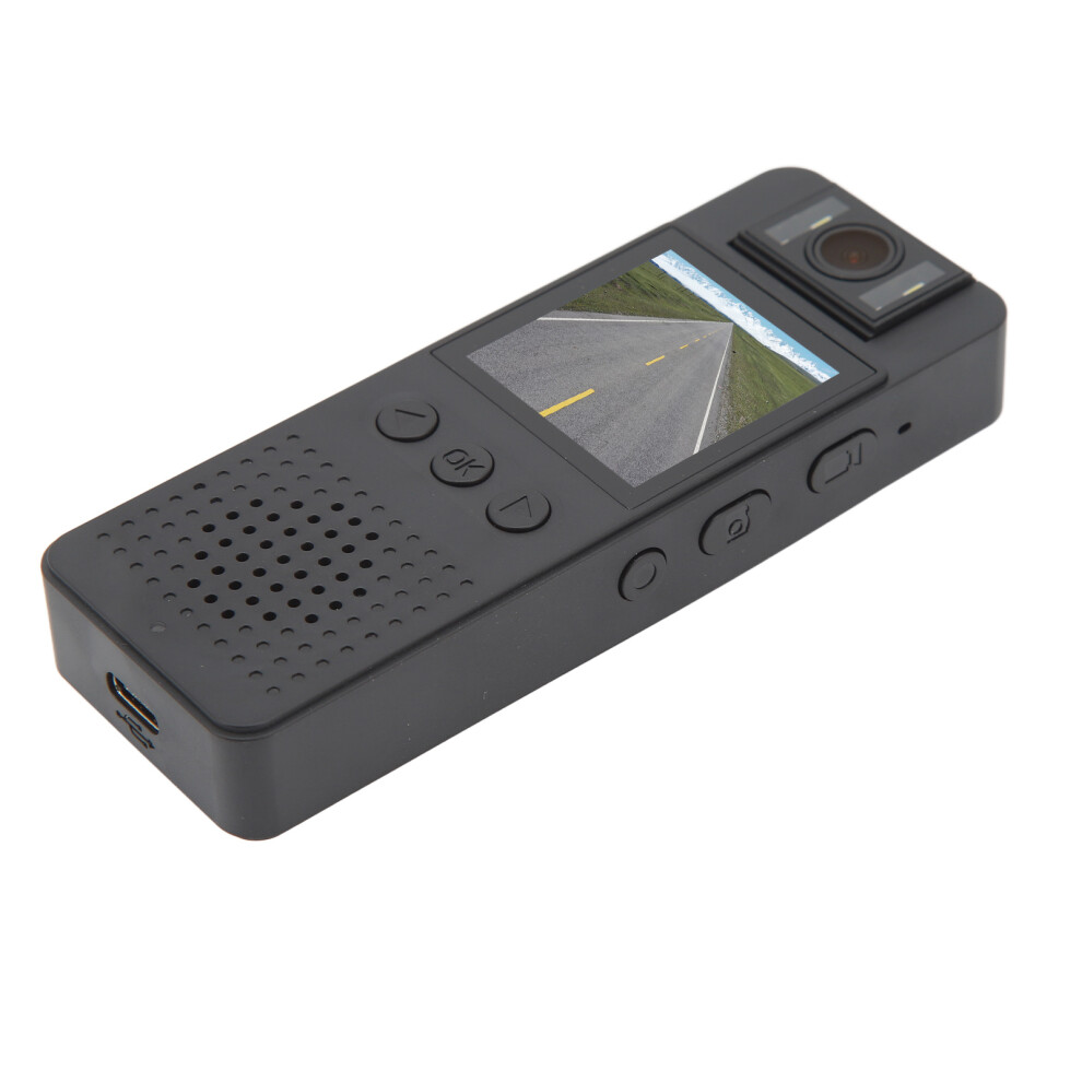 Mini Bodycam 1.4in Screen 1080P WiFi Night Vision Loop Camcorder