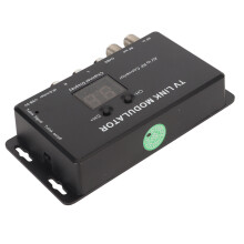 Professional UHF AV to RF Converter with Adjustable Output Levels