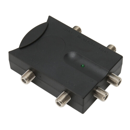TV Signal Amplifier 2 In 4 Out with Equalizer +7.5dB High Gain 1