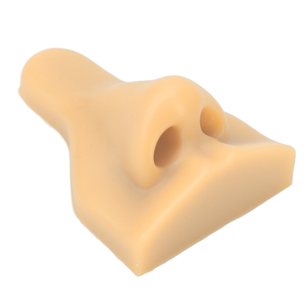 Flexible Silicone Nose Model for Practice and Display, Light Skin