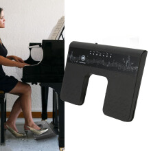 Wireless Bluetooth Page Turner Pedal, Rechargeable, Silent, Black