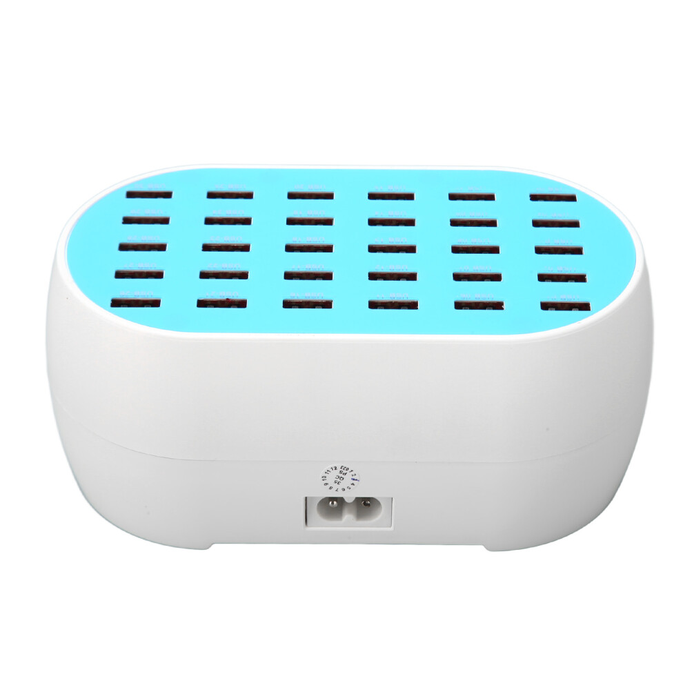 30 Port Usb Charging Station 160W Multi-Device Fast Charger Uk Plug 8761332254005