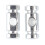 Metal-E-Gitarrensaitenführer Roller String Tree Guide Retainer Silber Ersatz 5