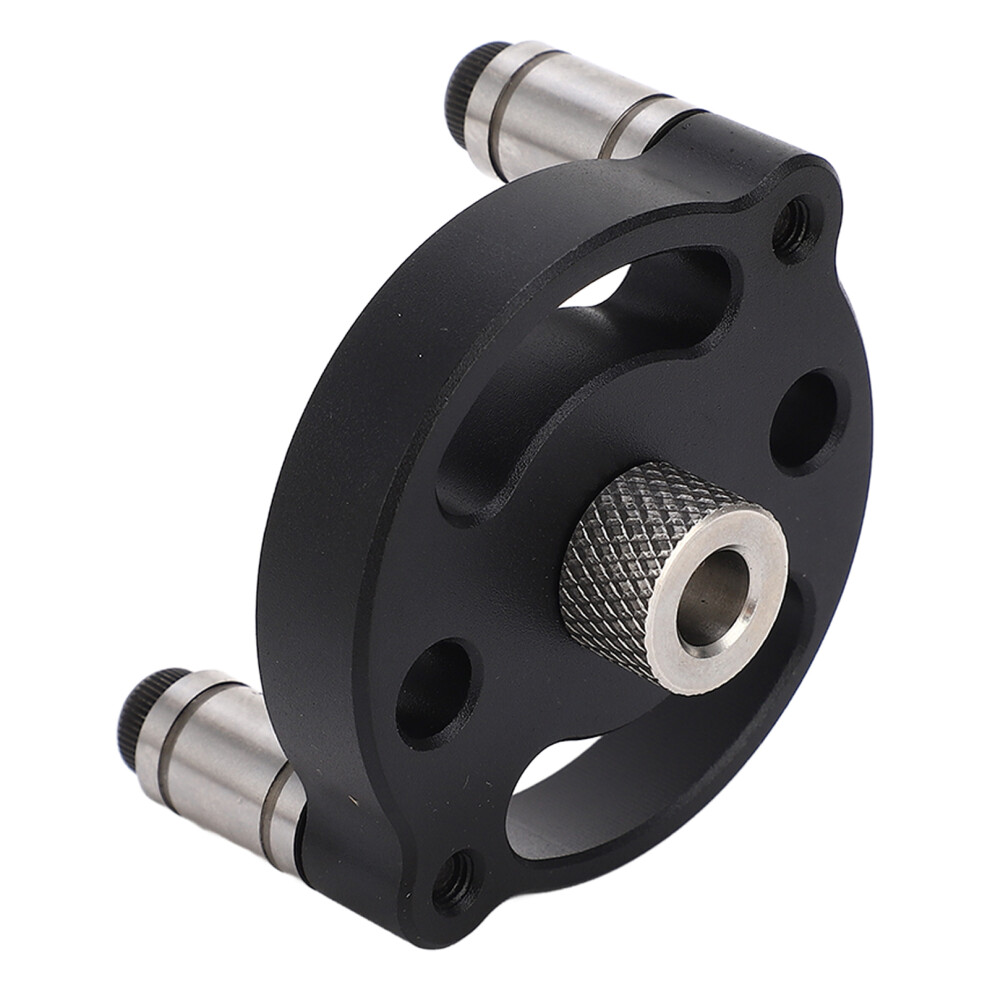 Single Hole Self Centering Doweling Jig Black For Accurate Wood Joining 9411332267053