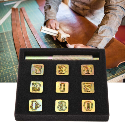 13mm Metal Stamp Punch Set Number 0~8 Die Tool 1