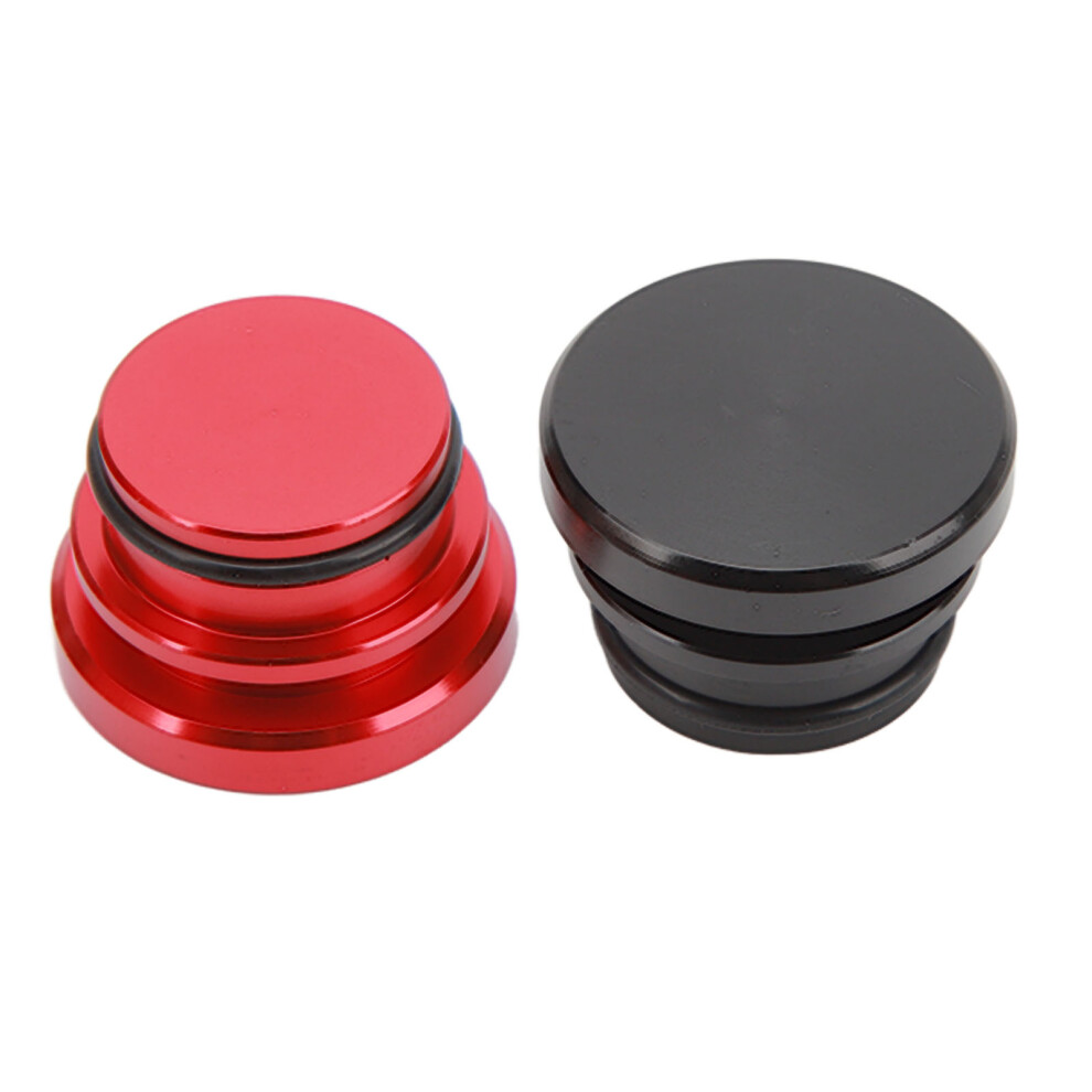 Car 12V Socket Dust Cover In & 2Pcs Cigarette Lighter Protector Caps Red/Black 5041332268022