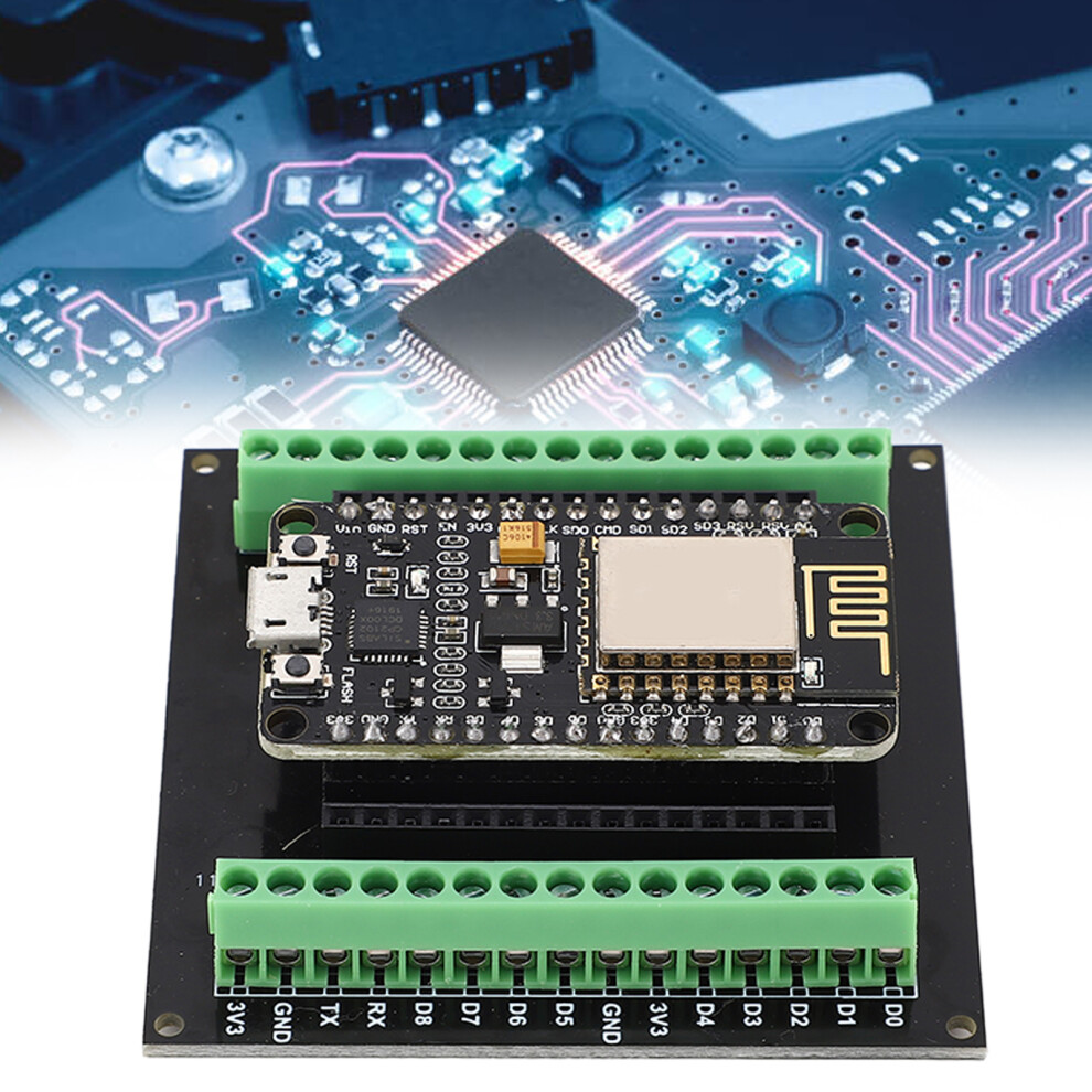 Electronic Expansion Board For Esp8266 Nodemcu V2 Microcontroller Projects 7891332268724