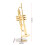 Miniature Trumpet Replica with Stand and Case Gold 10